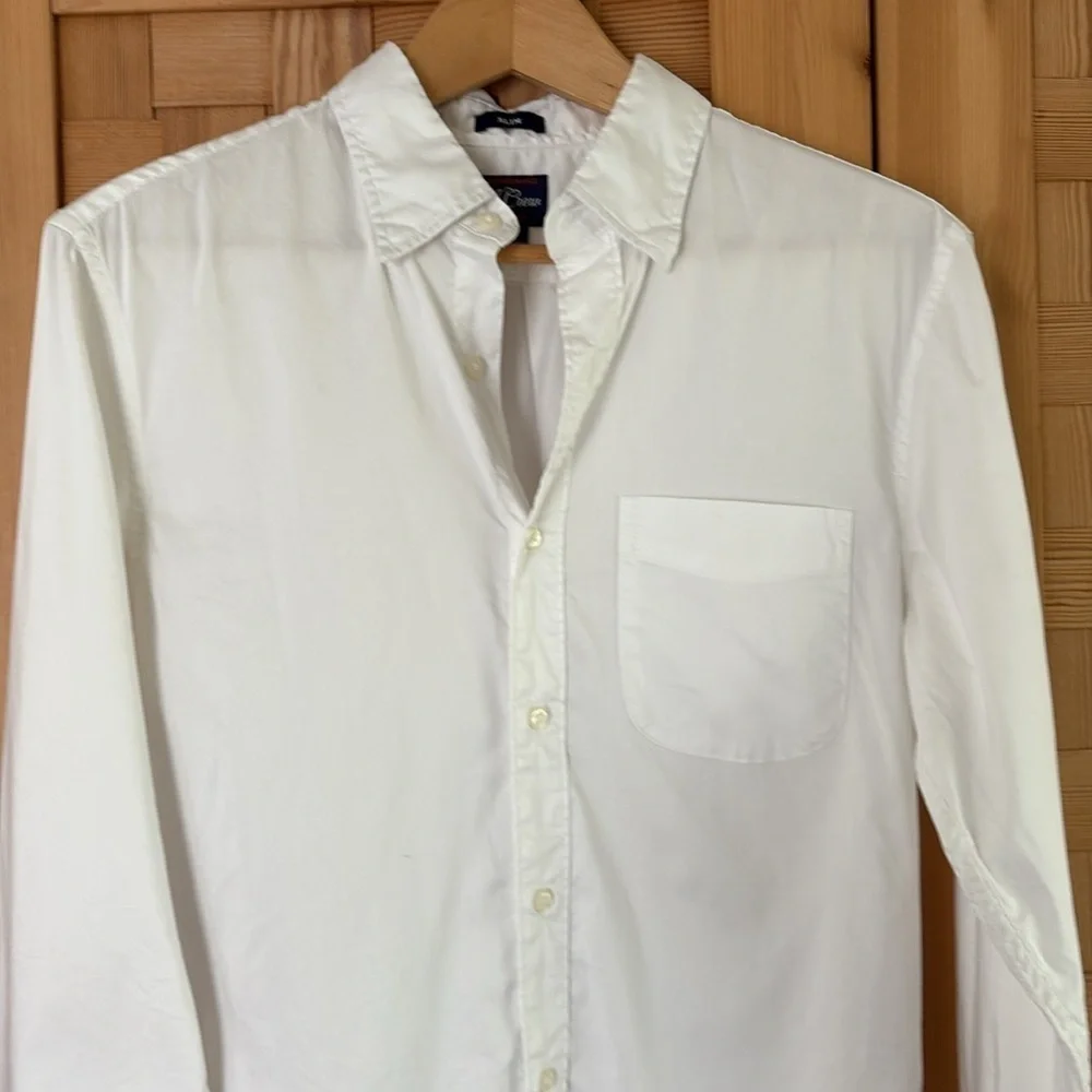 J Crew Slim Performance Stretch Twill Shirt S
